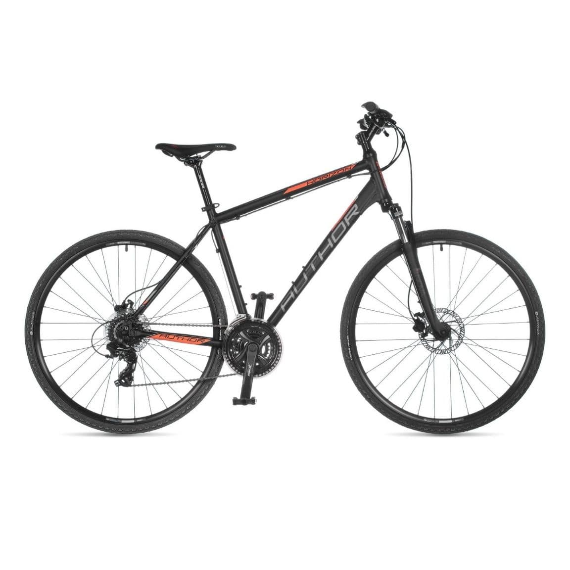 Велосипед Author Horizon 20" (22) черный/оранжевый