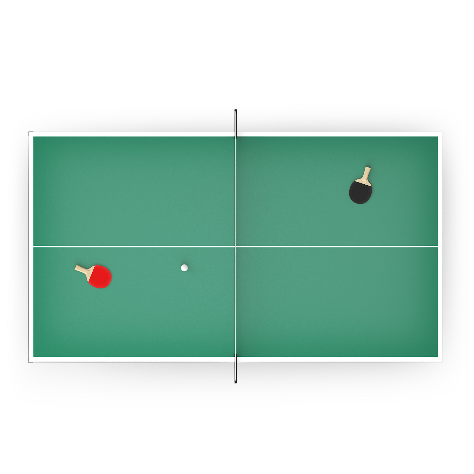 Теннисный стол UNIX line Indoor 15 mm MDF (Green)