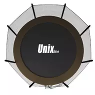 Батут UNIX line Black&Brown 10 ft, внешняя сетка