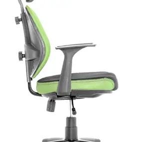 Детское эргономичное кресло Falto Duo Gini (ткань, зелёный)