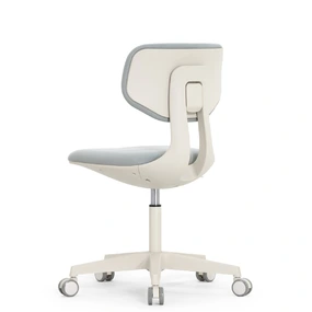 Эргономичное кресло Falto Rookie (регулируемая спинка, ткань, каркас светлый, серый)