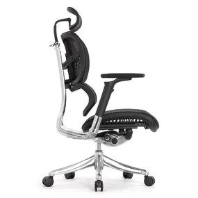 Анатомическое кресло Falto Fly 2 (динамичный подголовник, подлокотники 6D (360), сетка, чёрный)