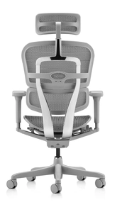 Эргономичное кресло Falto Ergohuman 2 Ultra (наклон вперёд, сетка, серый)