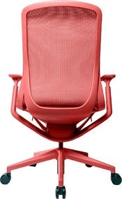 Эргономичное кресло Aria коралловое